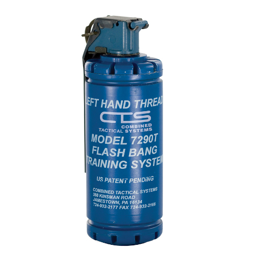 7290t Flash Bang Training Body Blue With Left Hand Thread Combined Systems